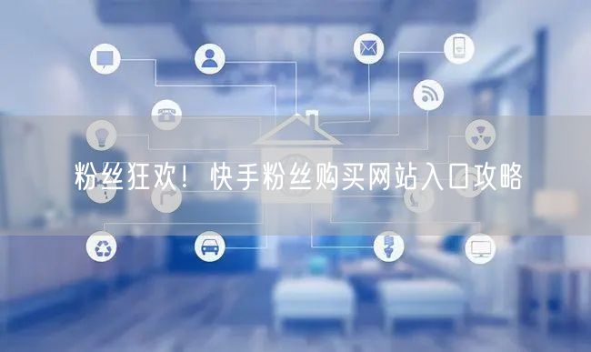粉丝狂欢！快手粉丝购买网站入口攻略