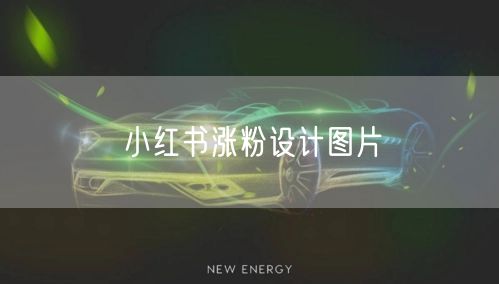 小红书涨粉设计图片