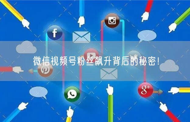 微信视频号粉丝飙升背后的秘密！