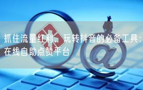 抓住流量红利，玩转抖音的必备工具：在线自助点赞平台