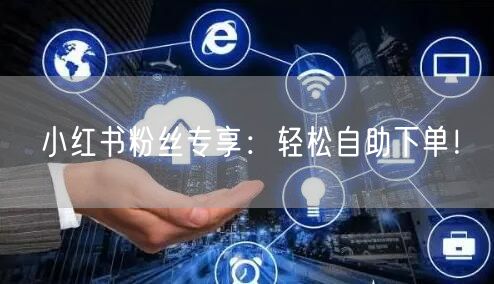 小红书粉丝专享：轻松自助下单！