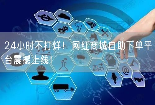 24小时不打烊！网红商城自助下单平台震撼上线！