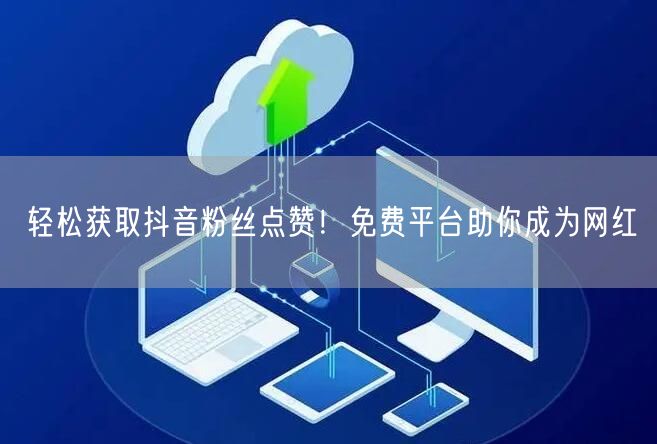 轻松获取抖音粉丝点赞！免费平台助你成为网红