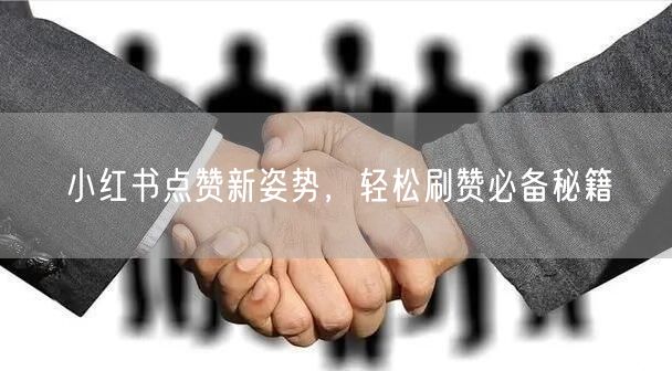 小红书点赞新姿势,轻松刷赞必备秘籍