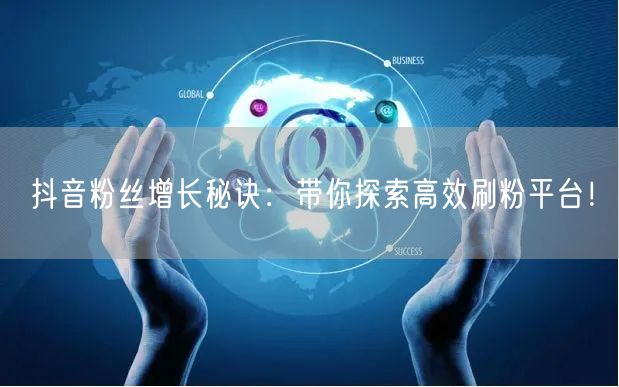 抖音粉丝增长秘诀:带你探索高效刷粉平台!